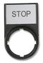 LEGEND HOLDER, STOP M22S-ST-GB0