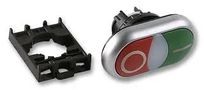 OPERATOR W/ BRACKET, 22MM PB SWITCH M22DDLGRX1/X0+M22-A