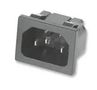 INLET, IEC, SNAP-FIT JR-101S-G