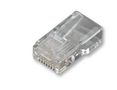 PLUG, RJ, ROUNDED, 8P8C MHRJ458P8CR