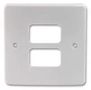 GRID PLUS - 1 GANG/2 WAY PLATE K3632WHI