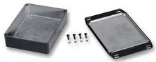 BOX, DIECAST, FLANGED, 50X50X31MM 1590LBFLBK