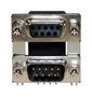 STACKED D-SUB CONN, DE, PLUG-RCPT, 9POS 178-009-313R571