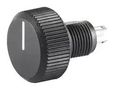 ROTARY POTENTIOMETER, 100K, 1W, CERMET P16NP104MAB15F1