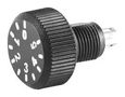 ROTARY POTENTIOMETER, 10K, 1W, CERMET P16NP103MAB15F3