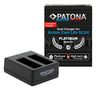 PATONA Platinum Dual charger for PATONA Action Cam Life SL3 and SL4, PATONA 4230 4055655253093