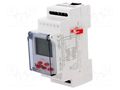 Programmable time switch; Range: 1 year; SPDT; 230VAC; PIN: 5; IP20 ZAMEL ZCM-31