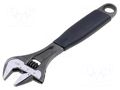 Wrench; adjustable; Jaw capacity: 27mm; Overall len: 208mm; ERGO® BAHCO SA.9071