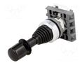 Switch: joystick; 22mm; Stabl.pos: 2; black; none; MJS; Pos: 2 ABB MJS7-60B