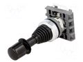 Switch: joystick; 22mm; Stabl.pos: 2; black; none; MJS; Pos: 2 ABB MJS7-60B