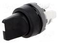 Switch: rotary; 22mm; Stabl.pos: 2; black; none; IP66; prominent ABB M2SS2-10B