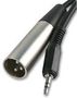 LEAD, XLR-3.5MM S JACK, 2M JR9106-2M