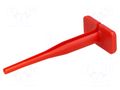 Tool: for removal; 22AWG÷20AWG; red; contacts DEUTSCH 0411-240-2005
