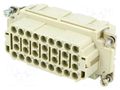 Connector: HDC; contact insert; female; 16A; 500V; Han® EE; PIN: 32 HARTING 09320323101