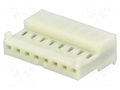 Connector: wire-board; plug; female; PIN: 8; MTA-100; 250VAC; IDC TE Connectivity 3-643814-8