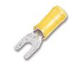 CRIMP TERMINAL, SPADE, M6, YELLOW 130625