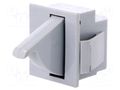 Switch: door; Pos: 2; SPDT; 5A/250VAC; Leads: connectors; 3100 BULGIN AE-E3111CAGYGY