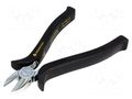 Pliers; side,cutting; ESD; handles with ergonomic plastic grips BERNSTEIN BRN-3-133-13