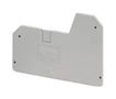 END COVER, 89.1X 2.2 X 62.3MM, GREY 1329609