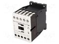 Contactor: 3-pole; NO x3; Auxiliary contacts: NO; 400VAC; 12A; 690V EATON ELECTRIC DILM12-10-400VAC