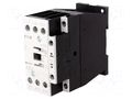 Contactor: 3-pole; NO x3; Auxiliary contacts: NC; 24VDC; 25A; 690V EATON ELECTRIC DILM25-01-24VDC