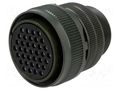 Connector: circular; plug; for cable; PIN: 37; female; soldering AMPHENOL DS3106A28-21S