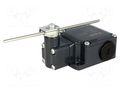 Limit switch; adjustable plunger, length R 19-116mm; NO + NC PIZZATO ELETTRICA FL532