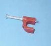 CABLE CLIP, POLYETHYLENE, 7MM, BROWN NC-0607