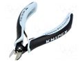 Pliers; side,cutting,precision; ESD; 125mm; with small chamfer KNIPEX KNP.7902125ESD