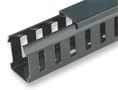 CABLE TRUNKING, 37.5X37.5MM, 2M L, BLK 0845 0056 010