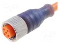 Cable: for sensors/automation; M12; PIN: 5; straight; 2m; plug; 4A LUMBERG AUTOMATION RKT5-56/2M
