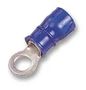 CRIMP TERMINAL, RING, 6MM, BLUE 342145-1