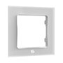Shelly switch frame single (White), Shelly Frame1White