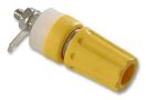 TERMINAL, 4MM, PANEL TP1 YELLOW