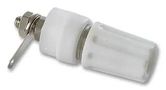 TERMINAL, 4MM, PANEL TP1 WHITE