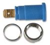SOCKET, 4MM, SHROUDED, BLUE, PK5, PB 972356102