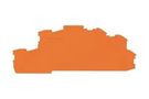 END AND INTERMEDIATE PLATE, RAIL, ORANGE 2003-6692