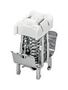 SHIELD CLAMPING SADDLE, RAIL, SILVER 790-208
