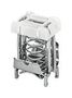 SHIELD CLAMPING SADDLE, TB, SILVER 790-216