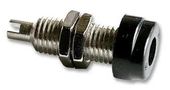 SOCKET, 4MM, BLACK, PK5 , KLEPS 2 930175100