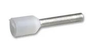 FERRULE, INSUL, 0.5MM, WHITE, PK100 DZ5CE005