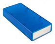 ENCLOSURE, INSTRUMENT, ABS, BLUE/CLEAR 1593YALTBU