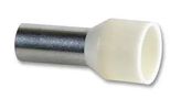 FERRULE, 8AWG, 22MM, NYLON, IVORY, PK100 E10-12-IVORY