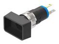 PUSHBUTTON SW, SPST-NO, 0.1A, 42V, PANEL 18-147.035