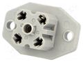 Connector: rectangular; G; socket; female; PIN: 4; 6A; 250V; IP65 HIRSCHMANN G30E3F
