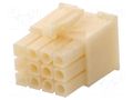Connector: wire-wire; plug; female; PIN: 12; 600V; for cable; 4.14mm TE Connectivity MNL-172170-1