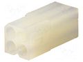Connector: wire-wire/PCB; plug; male/female; PIN: 4; straight MOLEX MX-0309-1049