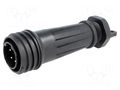 Connector: circular; plug; male; PIN: 5; 32A; 600V; Buccaneer 900 BULGIN PXA921/05/P