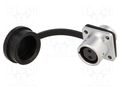 Connector: circular; socket; female; PIN: 2; IP67; SF12; 13A; 250V WEIPU SF1213/S2