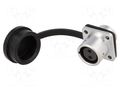 Connector: circular; socket; female; PIN: 2; IP67; SF12; 13A; 250V WEIPU SF1213/S2